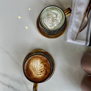 Sugar and Scribe - Cinnamon Roll Latte and Blue Moon Latte - Bakeries Near Me - La Jolla, California Sugar and Scribe - Cinnamon Roll Latte and Blue Moon Latte - Bakeries Near Me - La Jolla, California