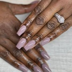 Polished - Acylic nail set with gel polish