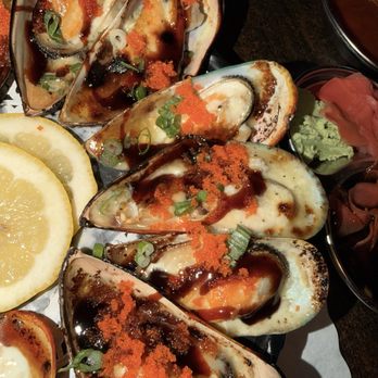 Dream Hanabi - Baked muscles. I could eat a dozen of these! - Sushi Bars Near Me - Victorville, California