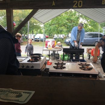 Ithaca Farmers' Market - The grill! - Farmers Market Near Me - Ithaca, New York