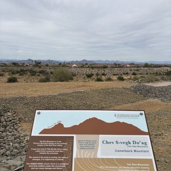 South Mountain Activity Complex - Info board on mountains that are visible from the park - Parks Near Me - Phoenix, Arizona