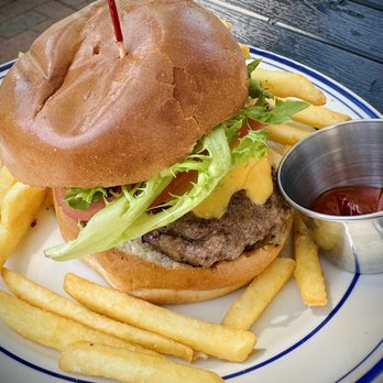 Blue Cafe - Burger with fries - Breakfast & Brunch Near Me - Basking Ridge, New Jersey Blue Cafe - Burger with fries - Breakfast & Brunch Near Me - Basking Ridge, New Jersey