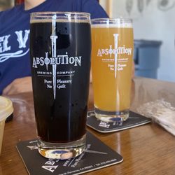 Absolution Brewing Company - Redeemer Root Beer and Juuci Tart Apricot Peach Vanilla "Lactose"