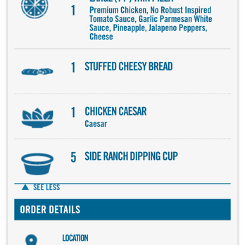 Domino's Pizza - Piture of my full Domino's order. - Pizza Near Me - Eureka, California