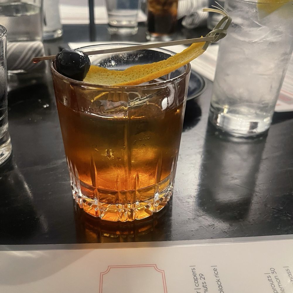 Region Kitchen and Bar - A perfect Old Fashioned. Excellent. I'll come back for another one! - New American Near Me - Barrington, Illinois Region Kitchen and Bar - A perfect Old Fashioned. Excellent. I'll come back for another one! - New American Near Me - Barrington, Illinois