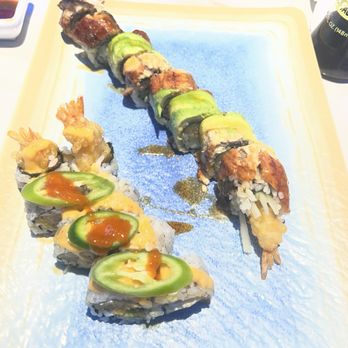 Legend Sushi - Mexican roll and green dragon roll - Sushi Bars Near Me - Orlando, Florida Legend Sushi - Mexican roll and green dragon roll - Sushi Bars Near Me - Orlando, Florida
