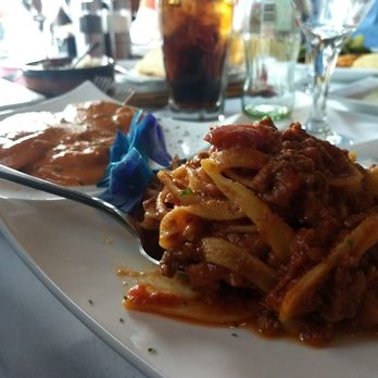 Osteria Romana - Monroe - Lobster ravioli and pasta with meat sauce - Italian Near Me - Monroe, Connecticut Osteria Romana - Monroe - Lobster ravioli and pasta with meat sauce - Italian Near Me - Monroe, Connecticut