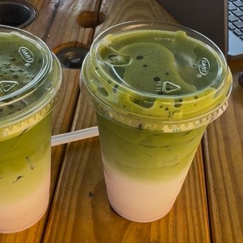 Exit Zero Coffee - Strawberry Matcha - Coffee & Tea Near Me - Las Vegas, Nevada
