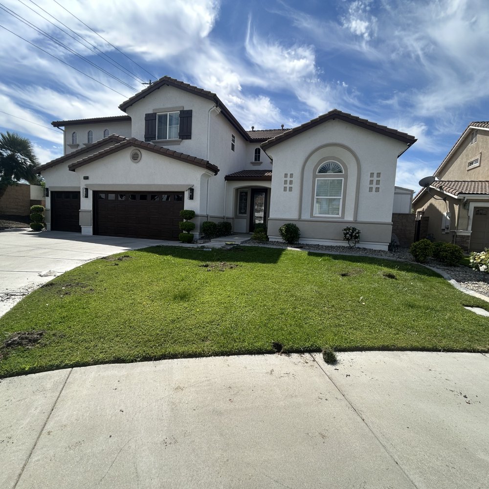 Concrete Cowboys - Before - Old entry walkway - Masonry/Concrete Near Me - Perris, California