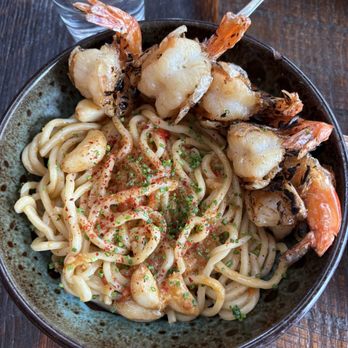NEP Cafe - Shrimp Garlic Noodle - Breakfast & Brunch Near Me - Irvine, California