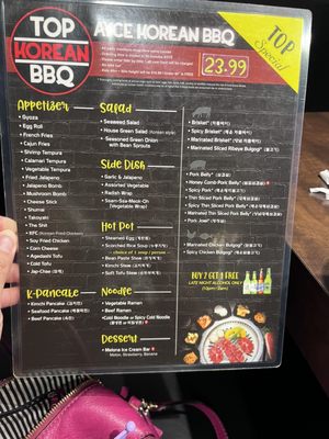 Menu photo 8 Top Korean BBQ Henderson, NV Menu photo 8 Top Korean BBQ Henderson, NV