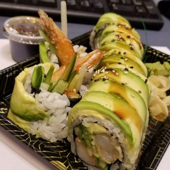 Yu Sushi - Green Dragon Roll - Sushi Bars Near Me - Richmond Hill, Ontario Yu Sushi - Green Dragon Roll - Sushi Bars Near Me - Richmond Hill, Ontario