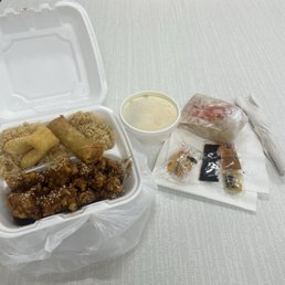 38. Sesame Chicken Lunch Special