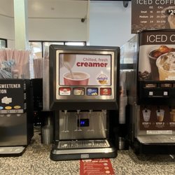 Circle K - Their creamer options are great. Chilled and powdered, so easy to add!