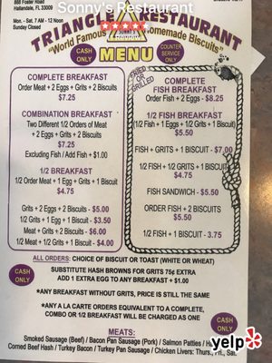 Menu photo 4 Sonny's Restaurant Hallandale Beach, FL Menu photo 4 Sonny's Restaurant Hallandale Beach, FL