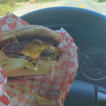 McNally’s Hamburgers - Salty bacon cheeseburger - Breakfast & Brunch Near Me - Kernville, California McNally’s Hamburgers - Salty bacon cheeseburger - Breakfast & Brunch Near Me - Kernville, California