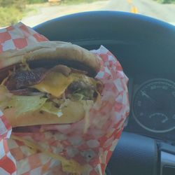 McNally’s Hamburgers - Salty bacon cheeseburger