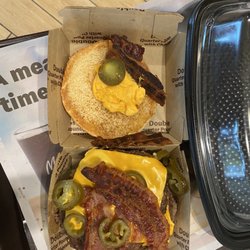 McDonald's - How scattered my sandwich looked
