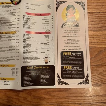 Chim Thai Cuisine - Menu - Thai Near Me - Chicago, Illinois