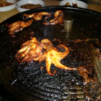 Korea House - Baby octopus - Try these! We saved the best for last. (They aren't that spicy as they are leaning towards the sweet side.) - Korean Near Me - Austin, Texas Korea House - Baby octopus - Try these! We saved the best for last. (They aren't that spicy as they are leaning towards the sweet side.) - Korean Near Me - Austin, Texas