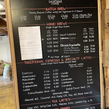 Shortwave Coffee - Current menu - Coffee & Tea Near Me - Columbia, Missouri Shortwave Coffee - Current menu - Coffee & Tea Near Me - Columbia, Missouri