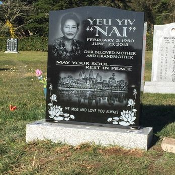 Art In Stone Monuments - Mom's headstone by ART in stone - Funeral Services & Cemeteries Near Me - Colma, California Art In Stone Monuments - Mom's headstone by ART in stone - Funeral Services & Cemeteries Near Me - Colma, California