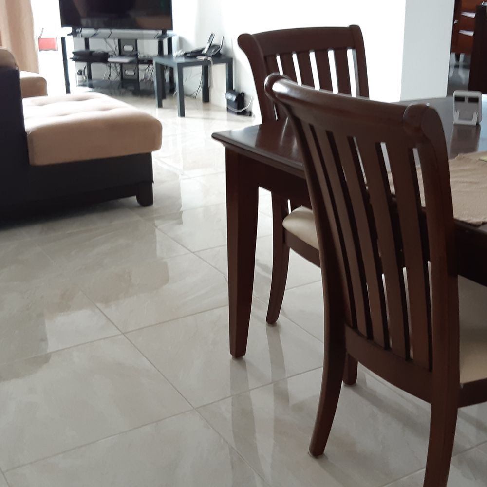 a dining table and chairs a dining table and chairs