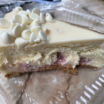 Cafe Intermezzo - White Chocolate Raspberry Cheesecake - Coffee & Tea Near Me - Nashville, Tennessee