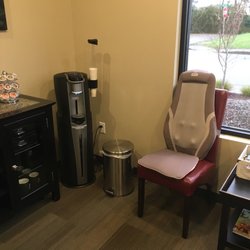 Carson Kutsch , DDS - Some of the waiting room chairs have massaging backs to help relax you.