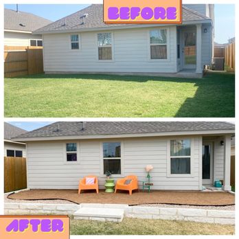 Mr Tibbs Landscaping - before and after - Lawn Services Near Me