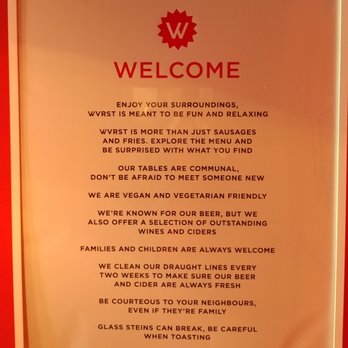 Wvrst - Rules of Wvrst in Toronto - German Near Me - Toronto, Ontario Wvrst - Rules of Wvrst in Toronto - German Near Me - Toronto, Ontario