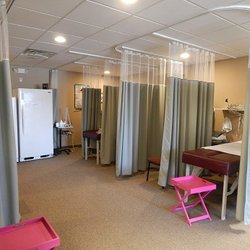 Diamond State Chiropractic - Part of our therapy area. Each station is private.