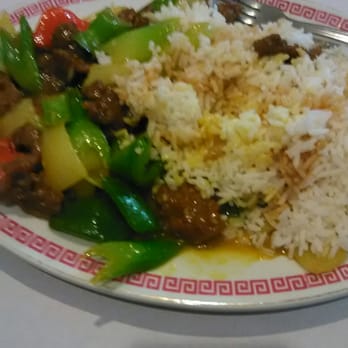 Green Jade Restaurant - Curry beef over rice love it big portion for low price.... - Cantonese Near Me - Carmichael, California