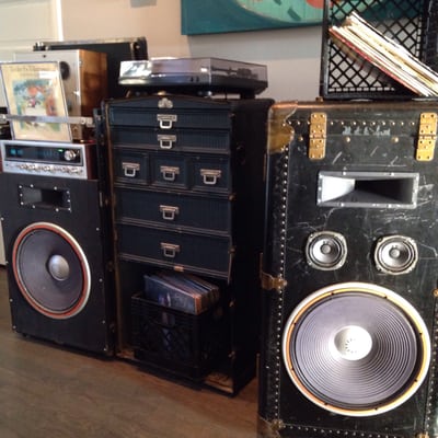 Photo of Bow Truss Coffee Roasters - Chicago, IL, US. Sound system :)