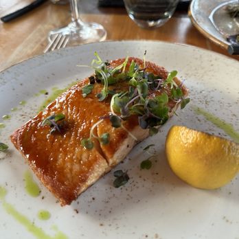 Osage Restaurant - Glazed salmon - Seafood Near Me - Ridgedale, Missouri