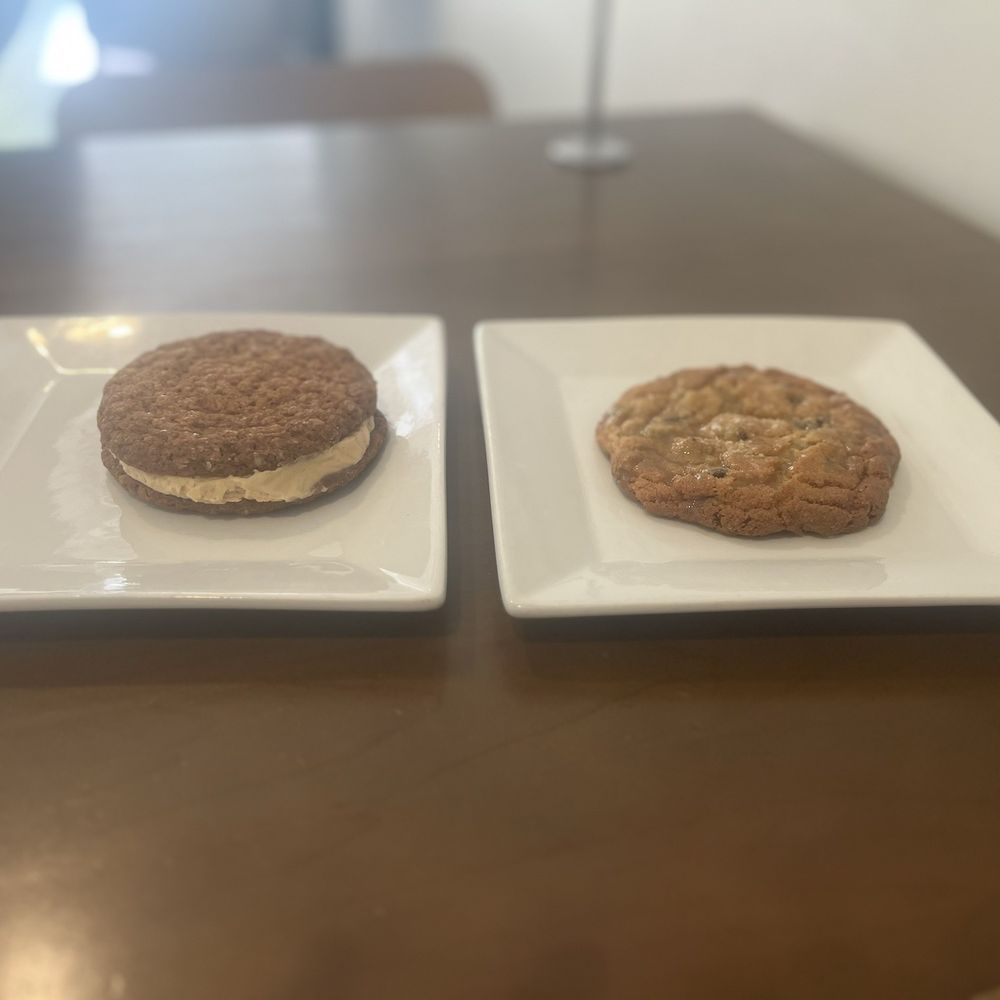 Southern Grounds - Nutter butter sandwich and salted caramel chip cookie - Cafes Near Me - Jacksonville, Florida Southern Grounds - Nutter butter sandwich and salted caramel chip cookie - Cafes Near Me - Jacksonville, Florida