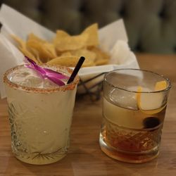 La Unica Barrio Cocina Y Tequila - Old Fashion drink and their Margarita drink are good as well.