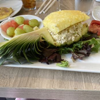 EJ's Meridian Cafe - Chicken salad in a pineapple - Breakfast & Brunch Near Me - Naples, Florida