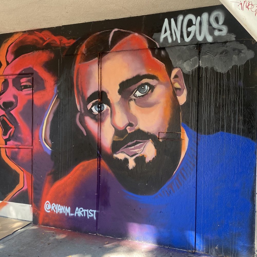 Angus - Memorial to Angus Cloud, actor... - Public Art Near Me - Oakland, California