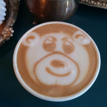 Moore Coffee Shop - Coffee Art: Bear - Coffee & Tea Near Me - Seattle, Washington Moore Coffee Shop - Coffee Art: Bear - Coffee & Tea Near Me - Seattle, Washington