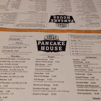 Uncle John's Pancake House - Breakfast & Brunch Near Me - Toledo, Ohio Uncle John's Pancake House - Breakfast & Brunch Near Me - Toledo, Ohio