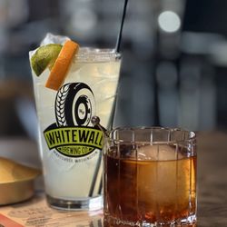 Hidden Vine Bistro - Mezcal Margarita and Old Fashioned! FABULOUS