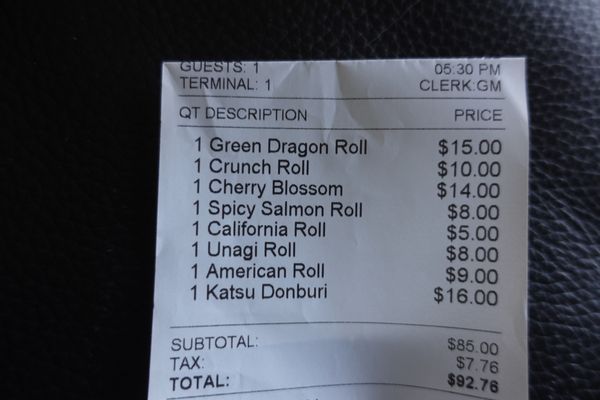 Menu photo 1 Truya Sushi Santa Clara, CA