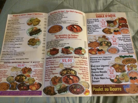 Menu photo 1 Shaan Tandoori Brossard, QC Menu photo 1 Shaan Tandoori Brossard, QC