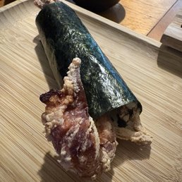 Soft shell crab roll yum! Soft shell crab roll yum!