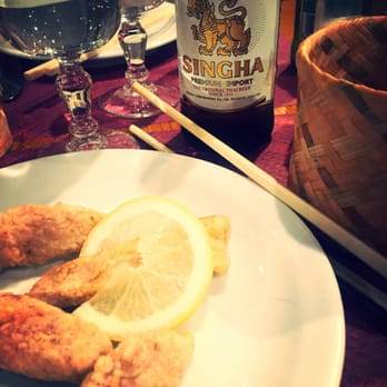 Royal de Bangkok - Poulet croustillant au citron - Restaurants Near Me - Paris, 75