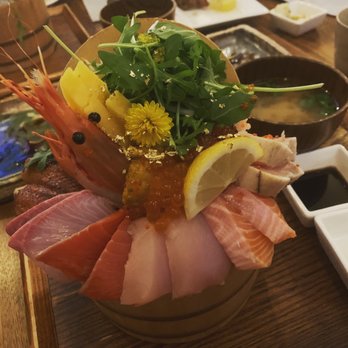 Raisu - Deluxe seafood bowl - Japanese Near Me - Vancouver, British Columbia Raisu - Deluxe seafood bowl - Japanese Near Me - Vancouver, British Columbia