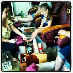 Elegant Nails - Getting toes done :)
