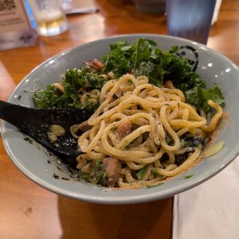 Wadaya - mazemen noodle, after mixing - Ramen Near Me - Fremont, California