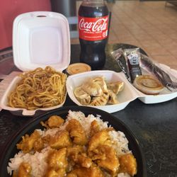 Fried Rice Hibachi 2 Go - The whole lunch